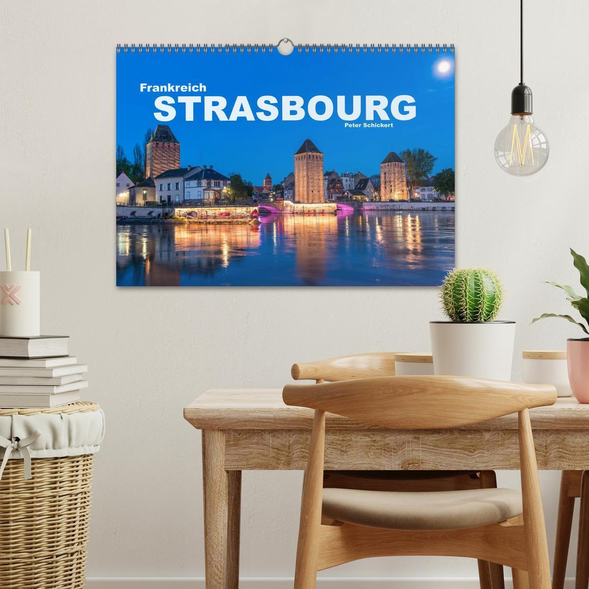 Bild: 9783435467617 | Frankreich - Strasbourg (Wandkalender 2025 DIN A3 quer), CALVENDO...