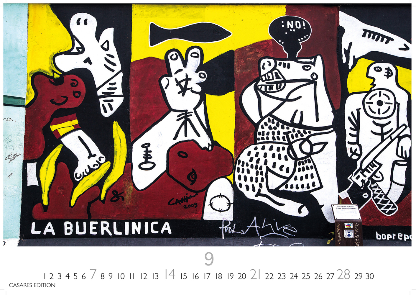 Bild: 9781835240946 | Berlin Street Art 2025 L 35x50cm | Kalender | 14 S. | Deutsch | 2025