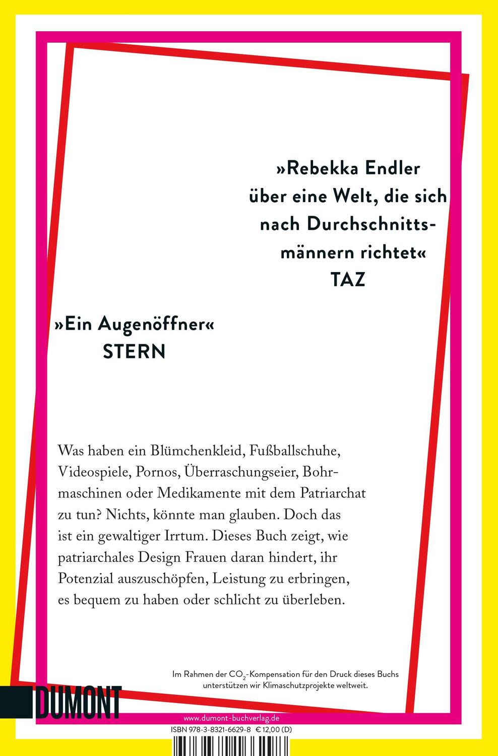 Rückseite: 9783832166298 | Das Patriarchat der Dinge | Warum die Welt Frauen nicht passt | Endler