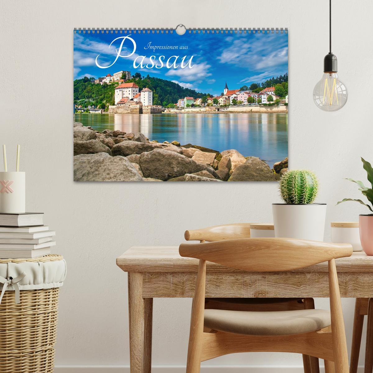 Bild: 9783435056347 | Impressionen aus Passau (Wandkalender 2025 DIN A3 quer), CALVENDO...