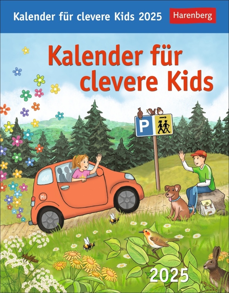 Cover: 9783840033780 | Kalender für clevere Kids Tagesabreißkalender 2025 | Thomas Huhnold