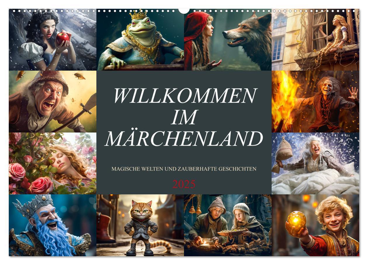 Cover: 9783383896606 | Willkommen im Märchenland (Wandkalender 2025 DIN A2 quer), CALVENDO...