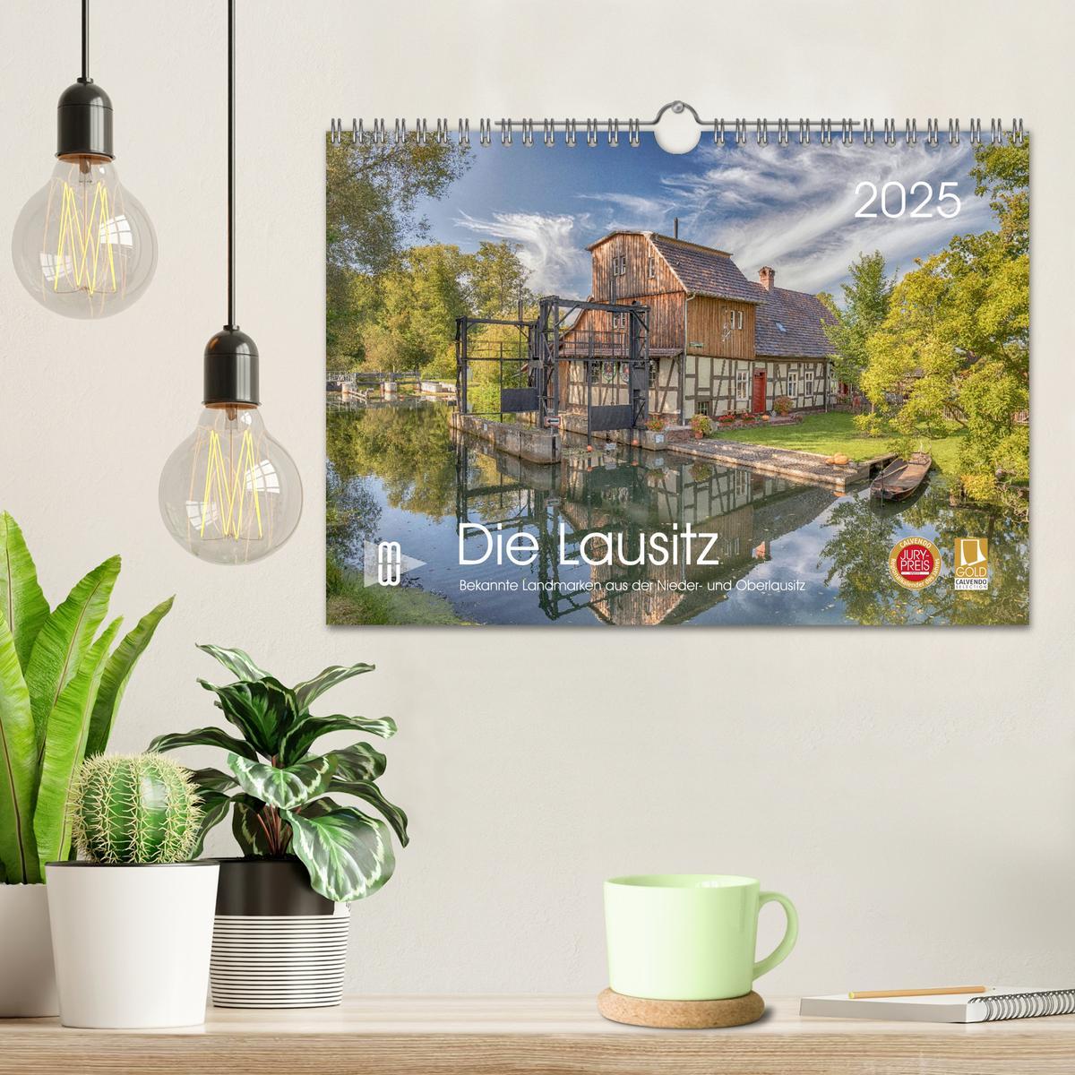 Bild: 9783383927812 | Die Lausitz - Landmarken der Nieder- und Oberlausitz (Wandkalender...