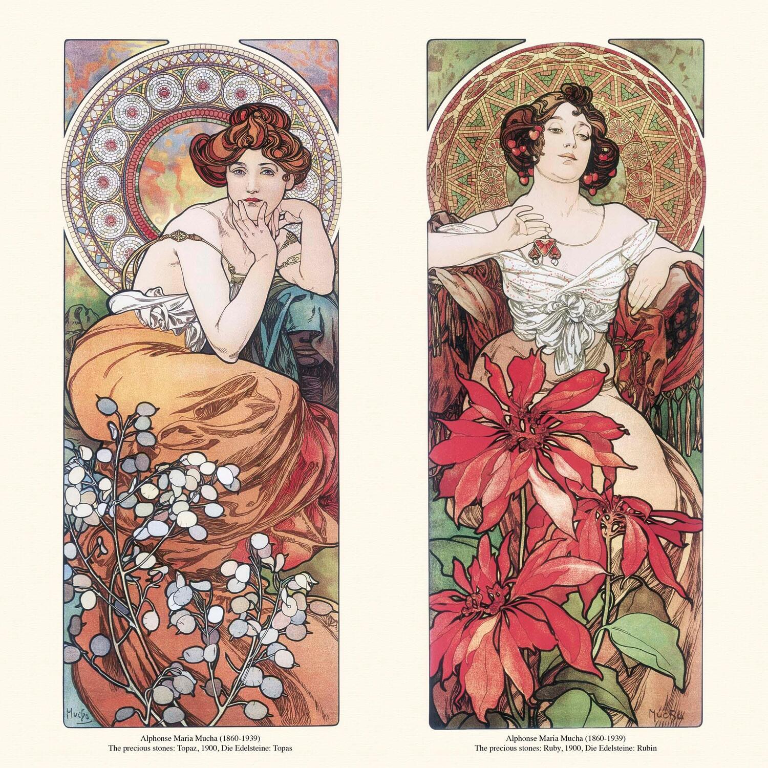 Bild: 9783959294393 | Alphonse Mucha 2025 | Kalender 2025 | Kalender | Tushita Fine Arts