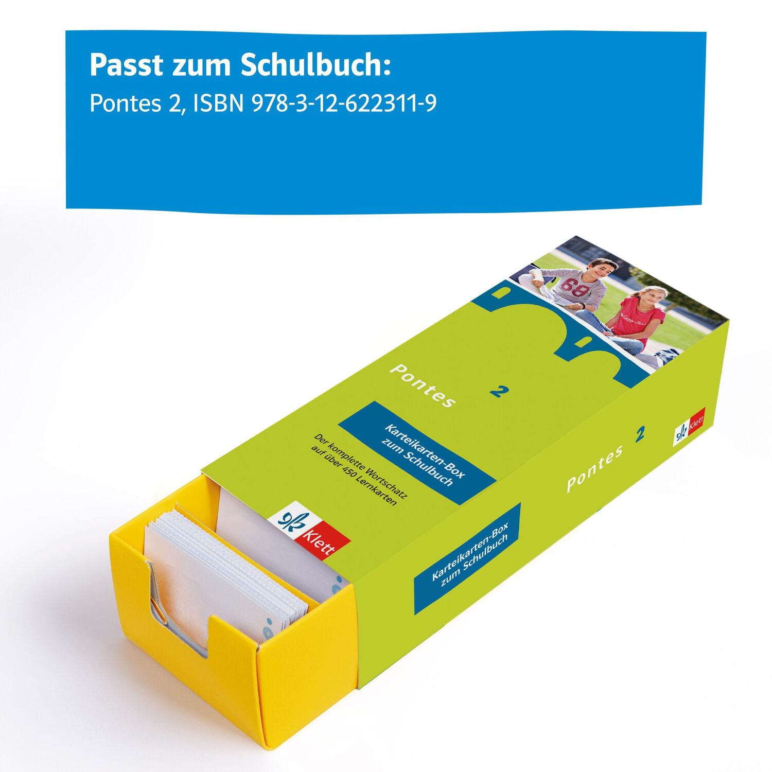 Bild: 9783129240359 | Pontes 2. Vokabel-Lernbox zum Schulbuch | Stück | Vokabel-Lernbox