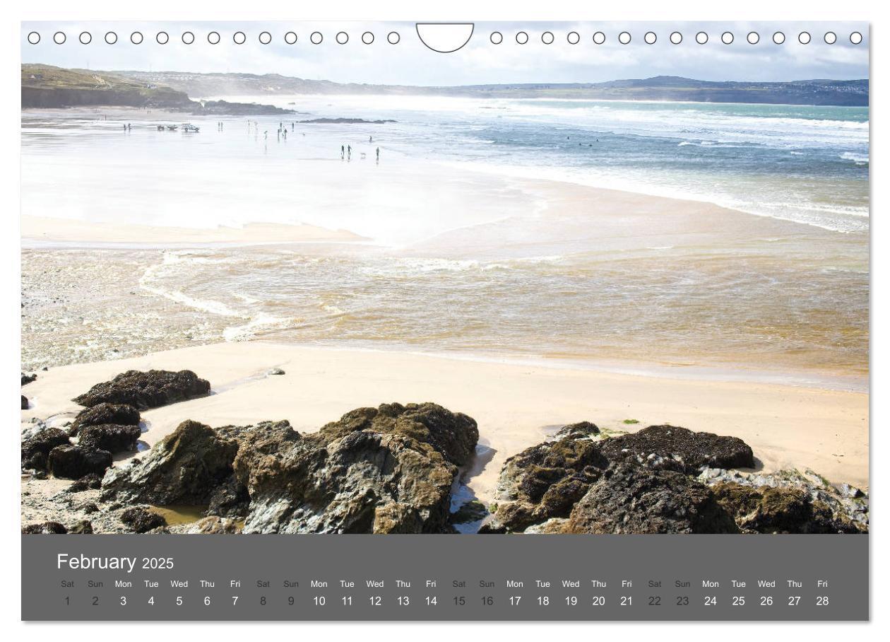 Bild: 9781325959518 | Cornwall's Coast by Tony Mills (Wall Calendar 2025 DIN A4...