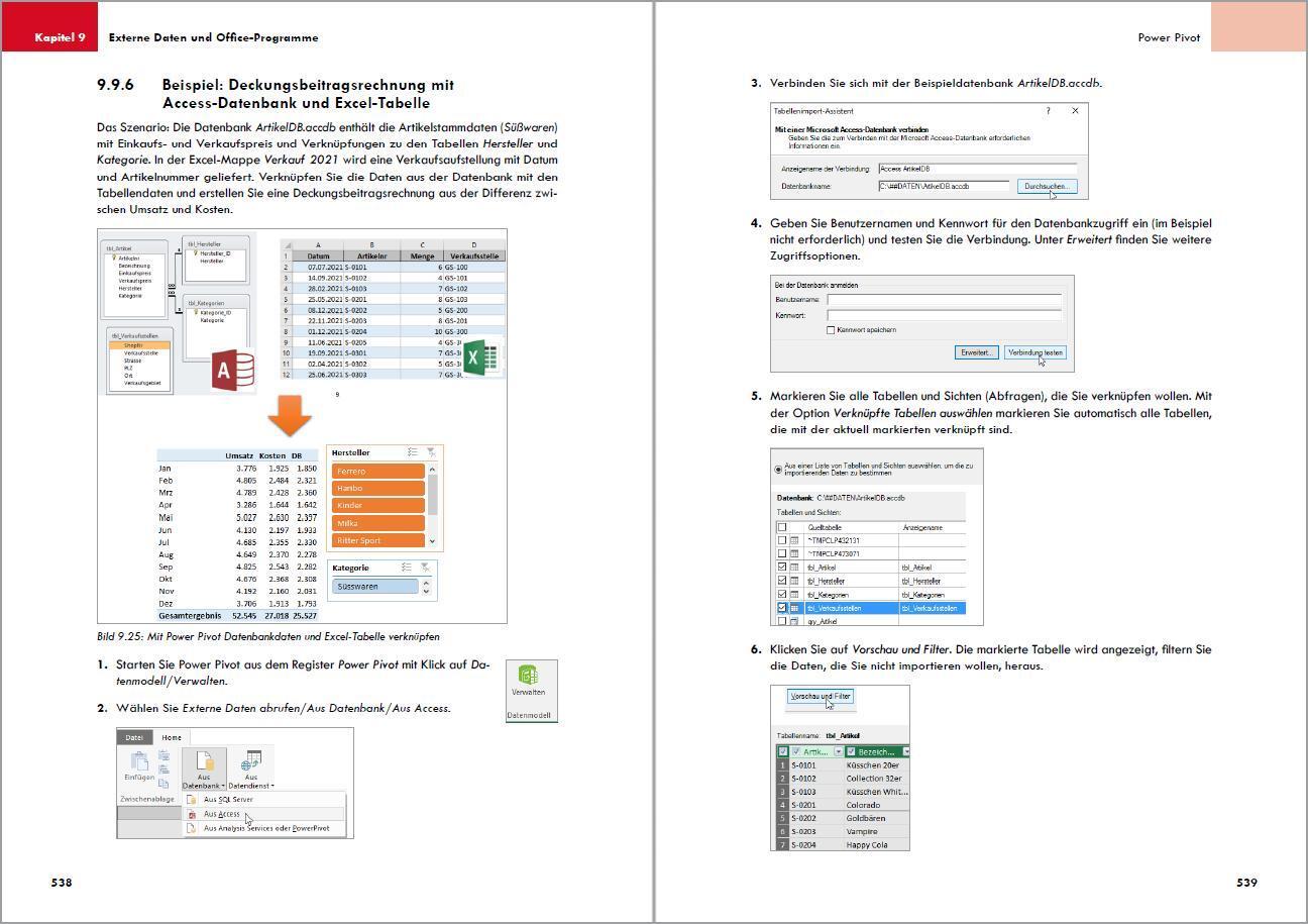 Bild: 9783959825092 | Excel 2021- Das umfassende Excel Kompendium. Komplett in Farbe....