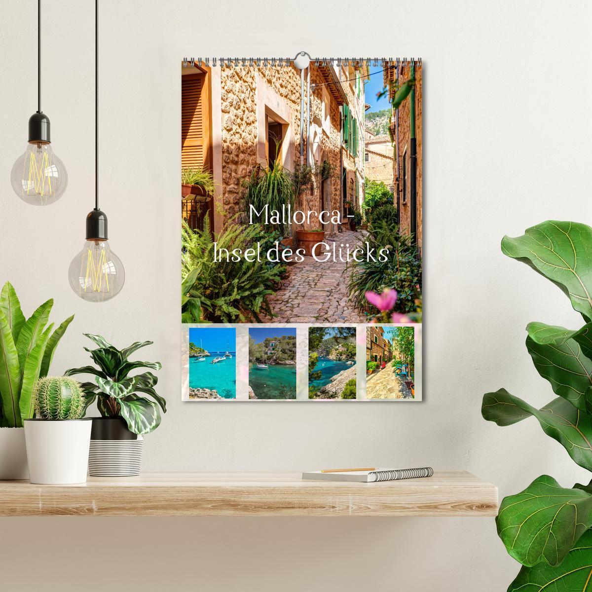 Bild: 9783435972142 | Mallorca - Insel des Glücks (Wandkalender 2025 DIN A3 hoch),...