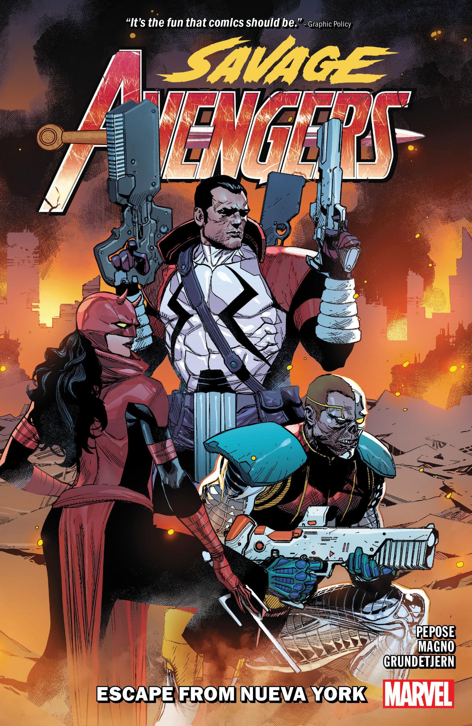 Cover: 9781302945398 | Savage Avengers Vol. 2: Escape From Nueva York | David Pepose | Buch