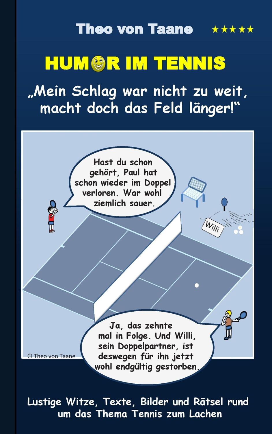 Cover: 9783735794604 | Humor im Tennis "Mein Schlag war nicht zu weit, macht doch das Feld...