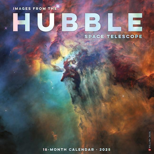 Cover: 9781549243462 | Images from the Hubble Space Telescope 2025 12 X 12 Wall Calendar...