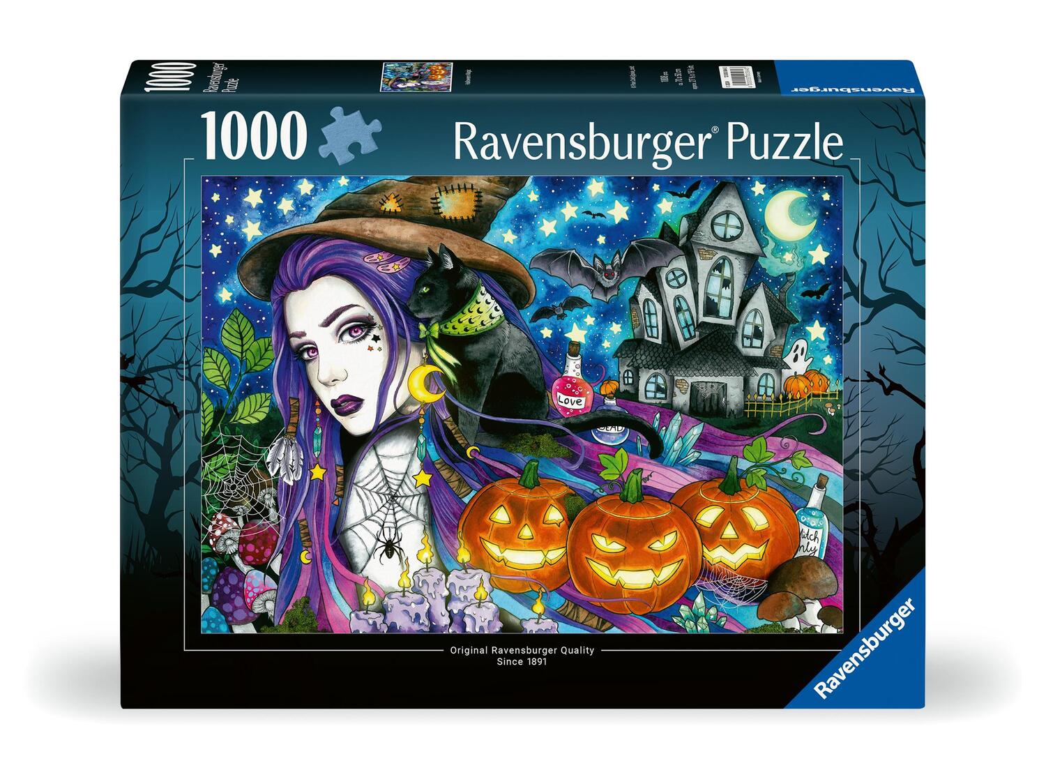 Cover: 4005555005643 | Ravensburger Puzzle 12000564 - Halloween - 1000 Teile Puzzle für...