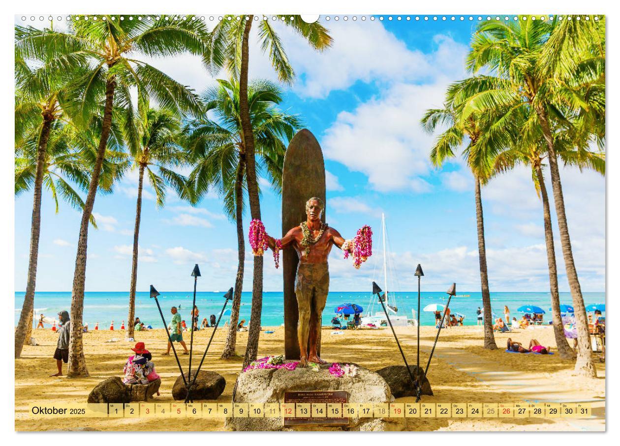 Bild: 9783435175789 | O'ahu - Eine Reise in das Herz von Hawaii (Wandkalender 2025 DIN A2...