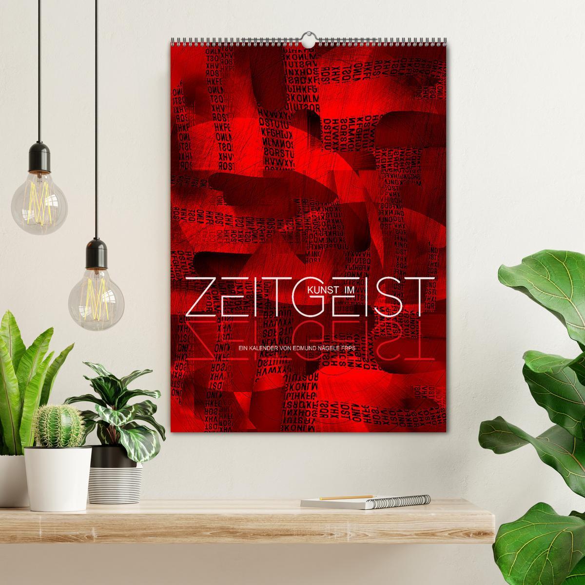 Bild: 9783457216774 | Kunst im Zeitgeist (Wandkalender 2025 DIN A2 hoch), CALVENDO...