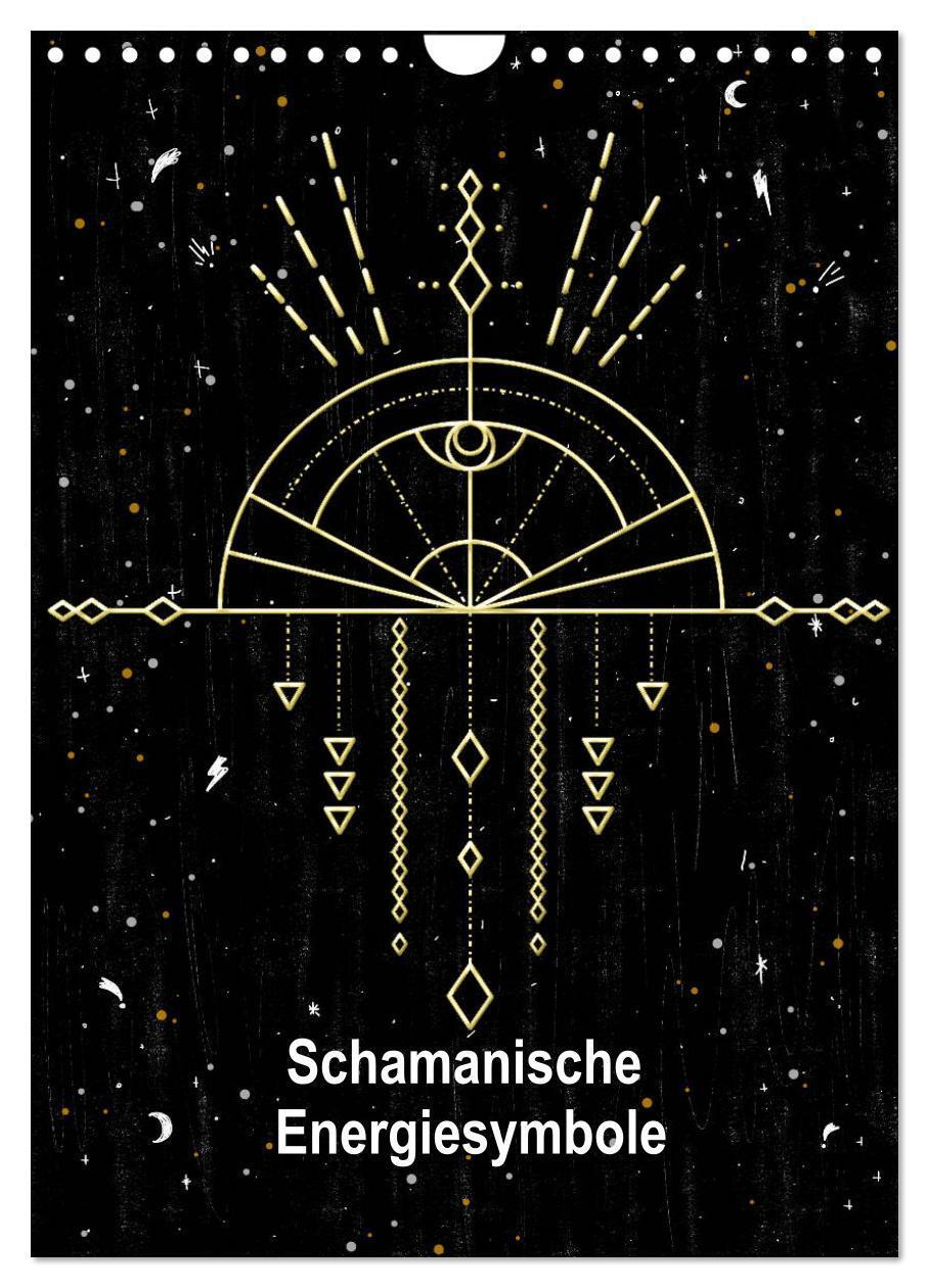 Cover: 9783435969432 | Schamanische Energiesymbole (Wandkalender 2025 DIN A4 hoch),...