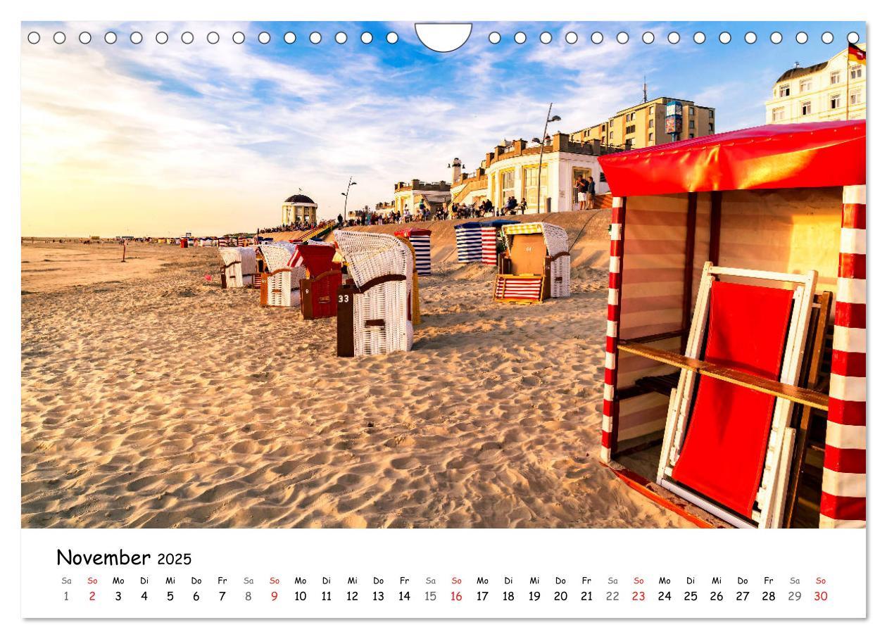 Bild: 9783435492992 | Borkum, bezaubernde Nordseeinsel (Wandkalender 2025 DIN A4 quer),...