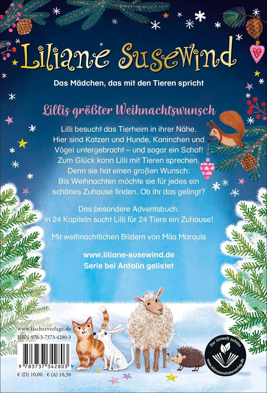 Rückseite: 9783737342803 | Liliane Susewind - 24 Tiere suchen ein Zuhause. Das...