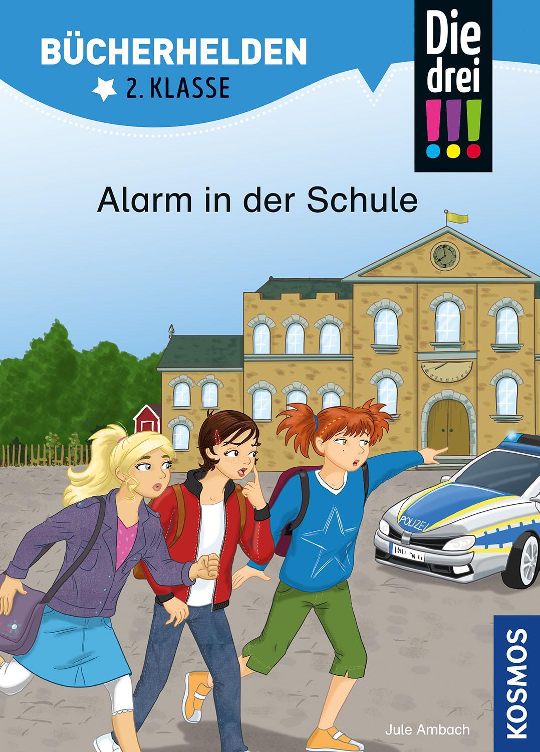 Cover: 9783440170342 | Die drei !!!, Bücherhelden 2. Klasse, Alarm in der Schule | Ambach