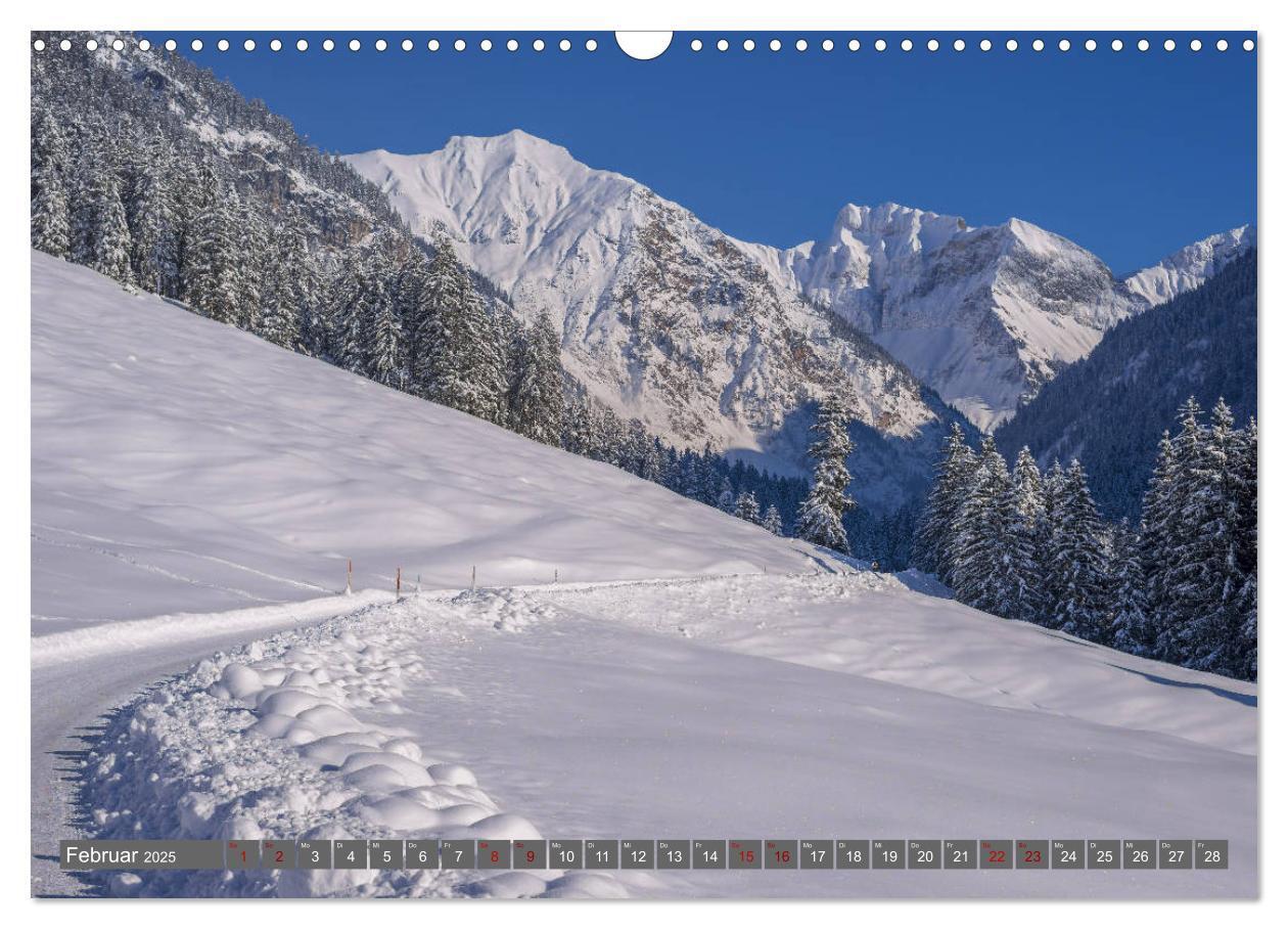 Bild: 9783435358892 | Schöne Wanderungen um Oberstdorf (Wandkalender 2025 DIN A3 quer),...