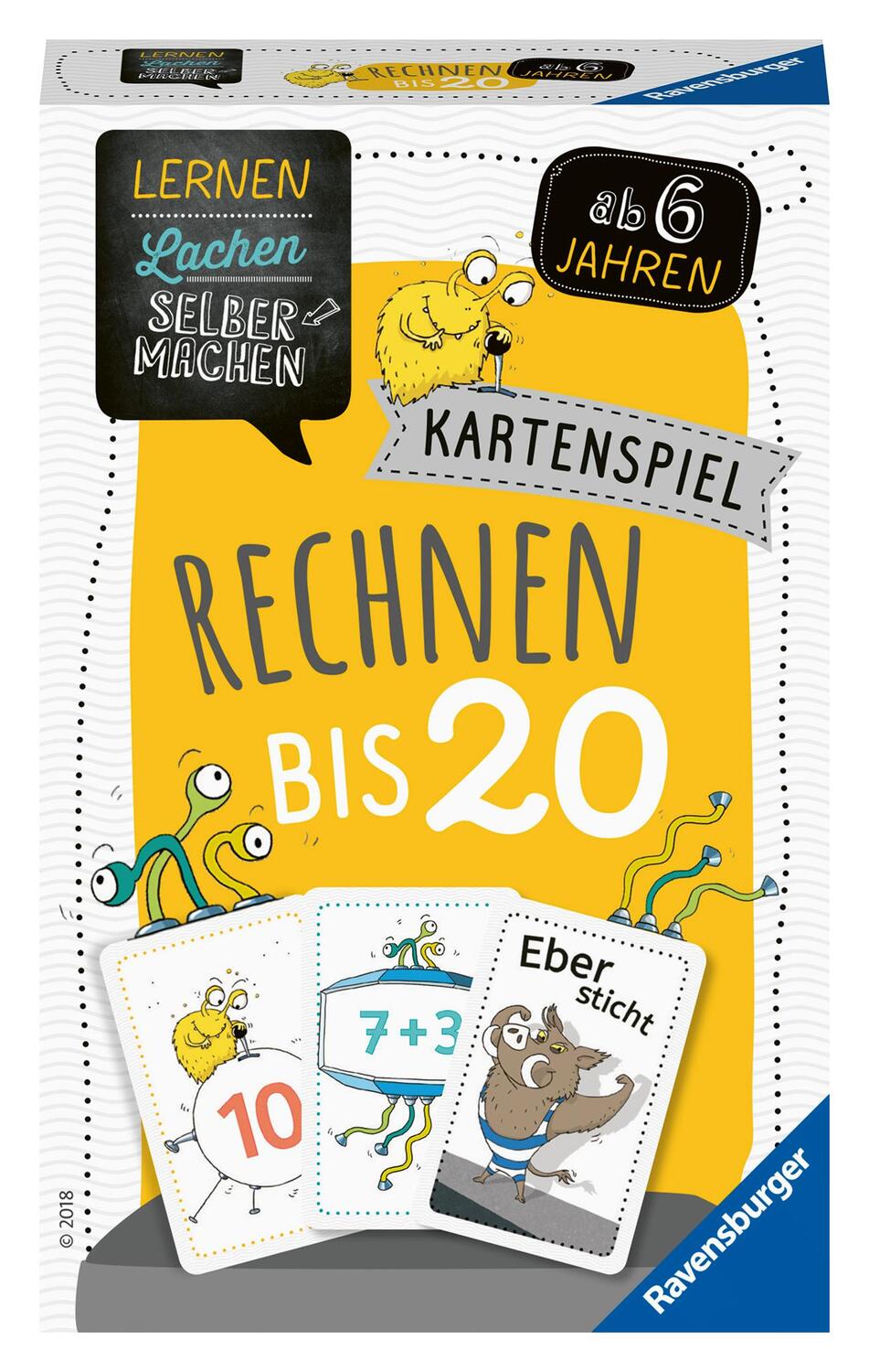 Cover: 4005556803491 | Lernen Lachen Selbermachen: Kartenspiel Rechnen bis 20 | Spitznagel