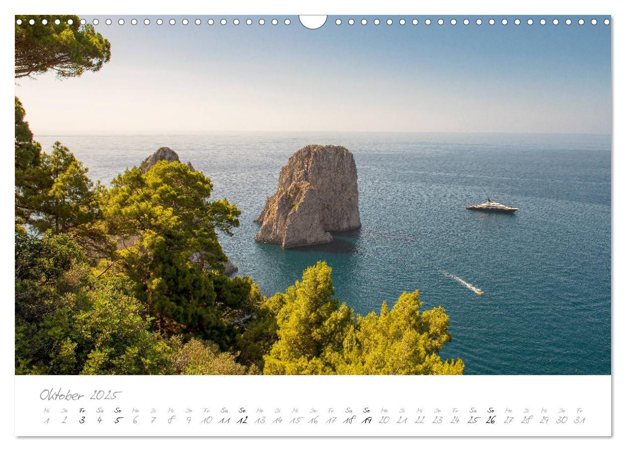 Bild: 9783435211487 | Capri, Insel der Sehnsucht (Wandkalender 2025 DIN A3 quer),...