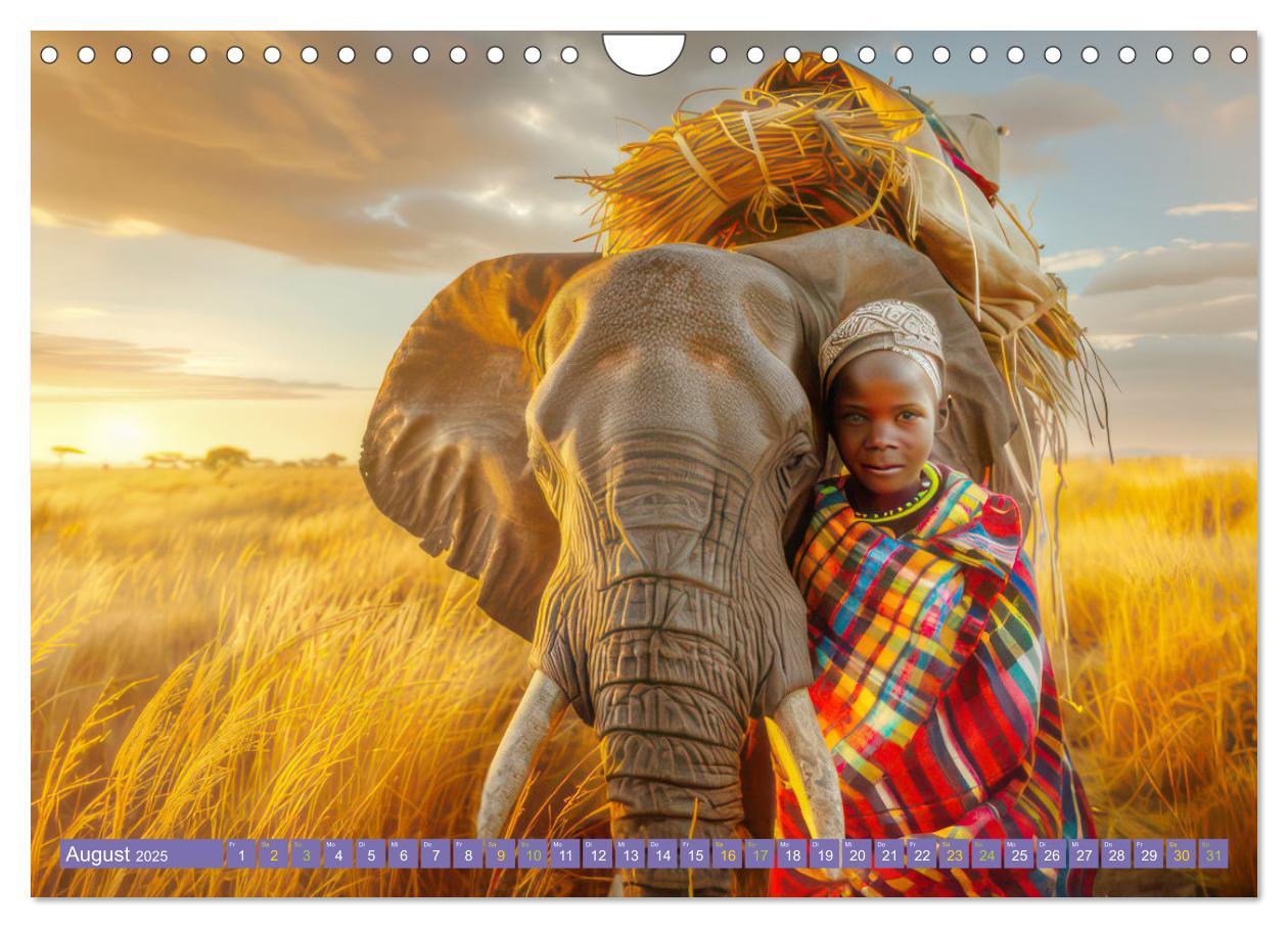 Bild: 9783457152386 | Afrika begeistert - Afrikas Schönheit (Wandkalender 2025 DIN A4...