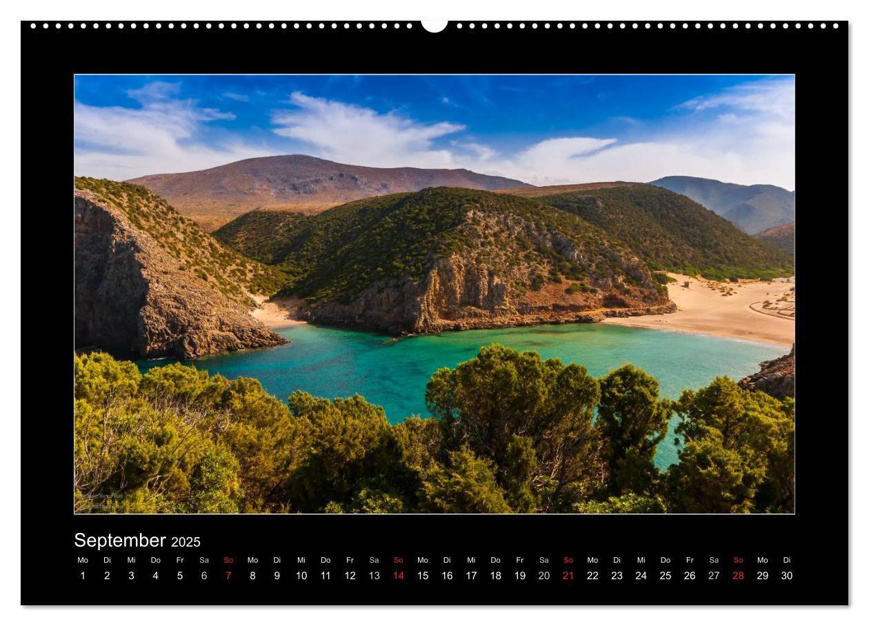 Bild: 9783435738779 | Die Trauminsel Sardinien (Wandkalender 2025 DIN A2 quer), CALVENDO...