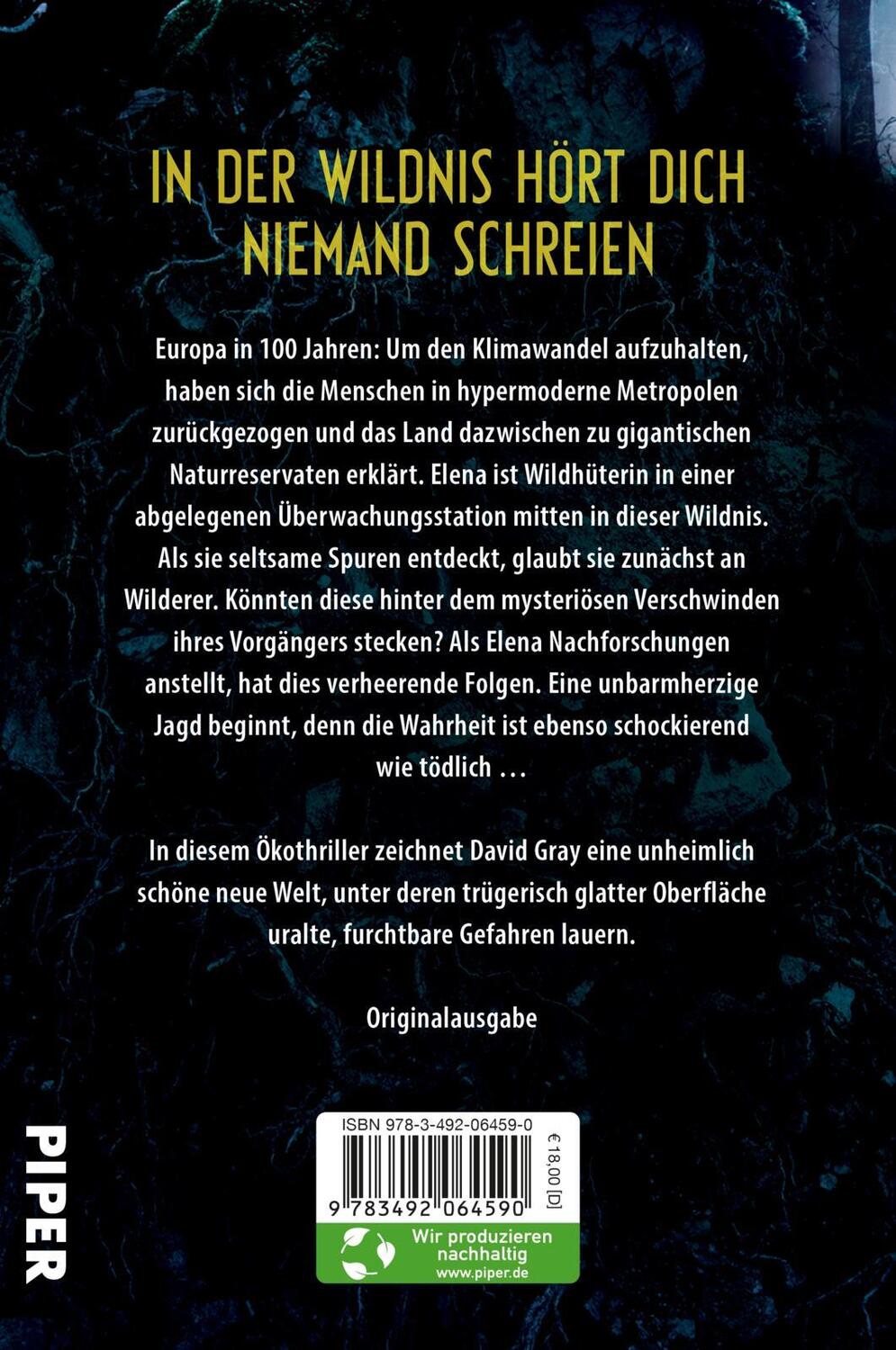 Rückseite: 9783492064590 | Instinct - Der Tod in den Wäldern | David Gray | Taschenbuch | 304 S.