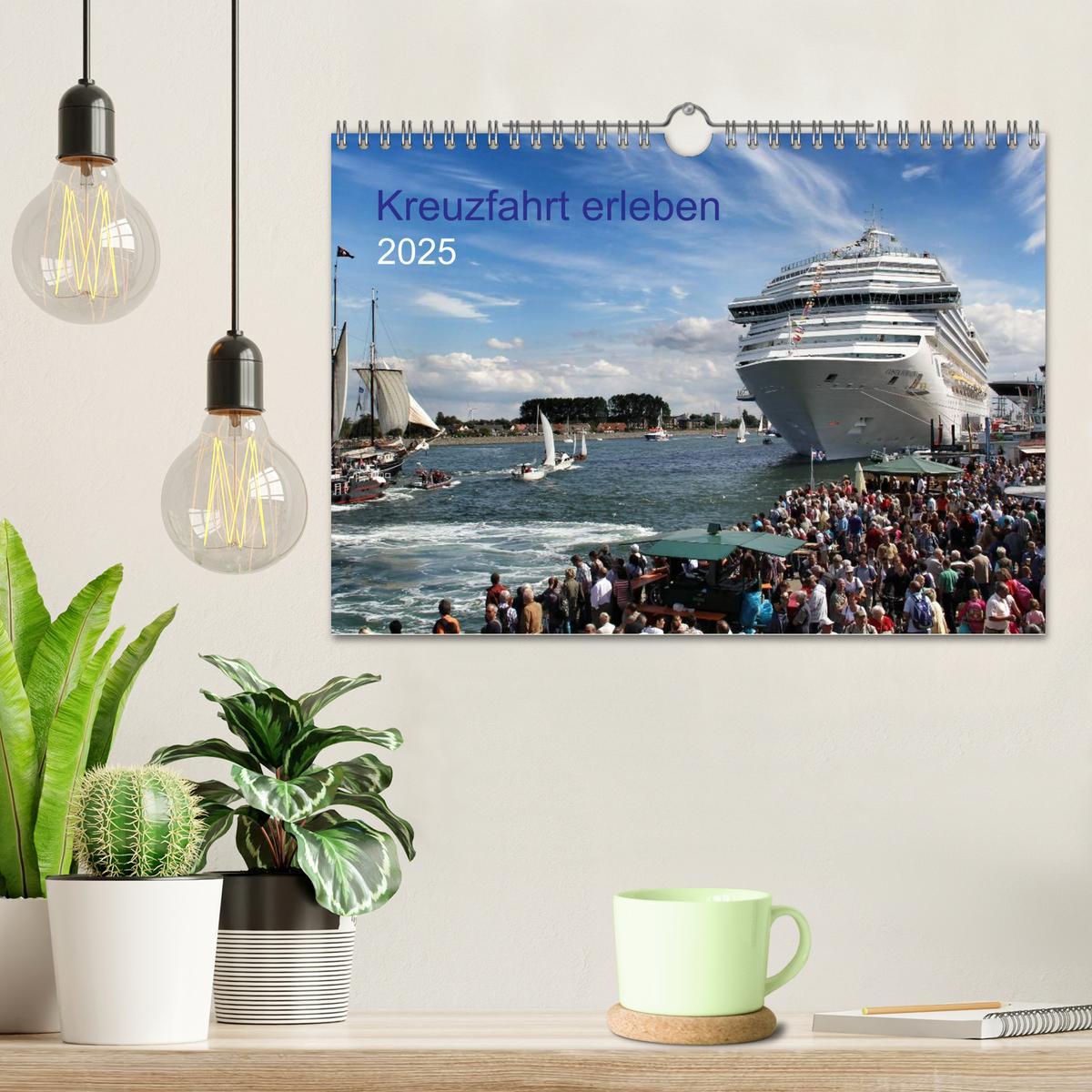 Bild: 9783435634965 | Kreuzfahrt erleben (Wandkalender 2025 DIN A4 quer), CALVENDO...