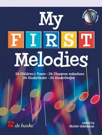 Cover: 9789043124805 | My First Melodies | 34 Children's Tunes | Buch + CD | 2006