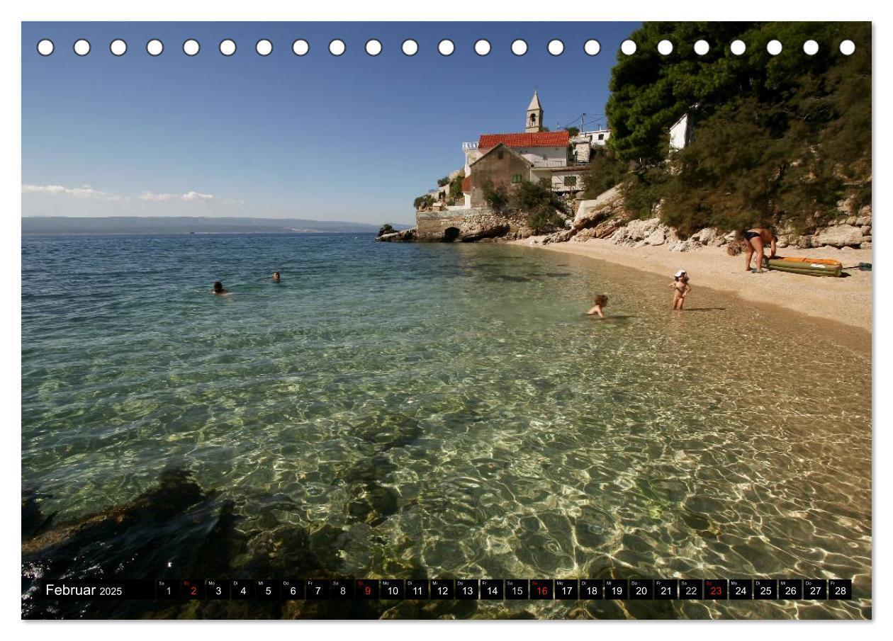 Bild: 9783435707065 | Kroatien (Tischkalender 2025 DIN A5 quer), CALVENDO Monatskalender