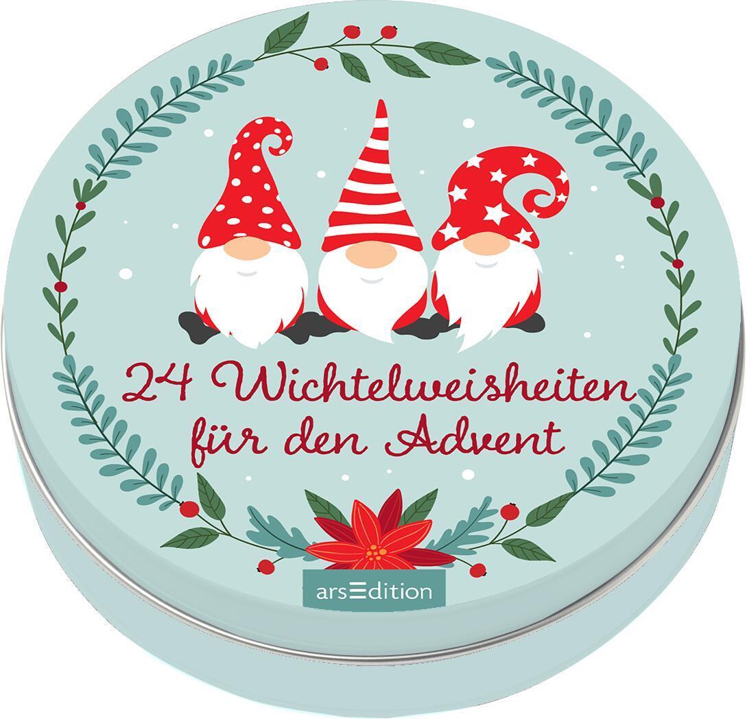 Cover: 9783845854151 | Adventskalender in der Dose. 24 Wichtelweisheiten für den Advent