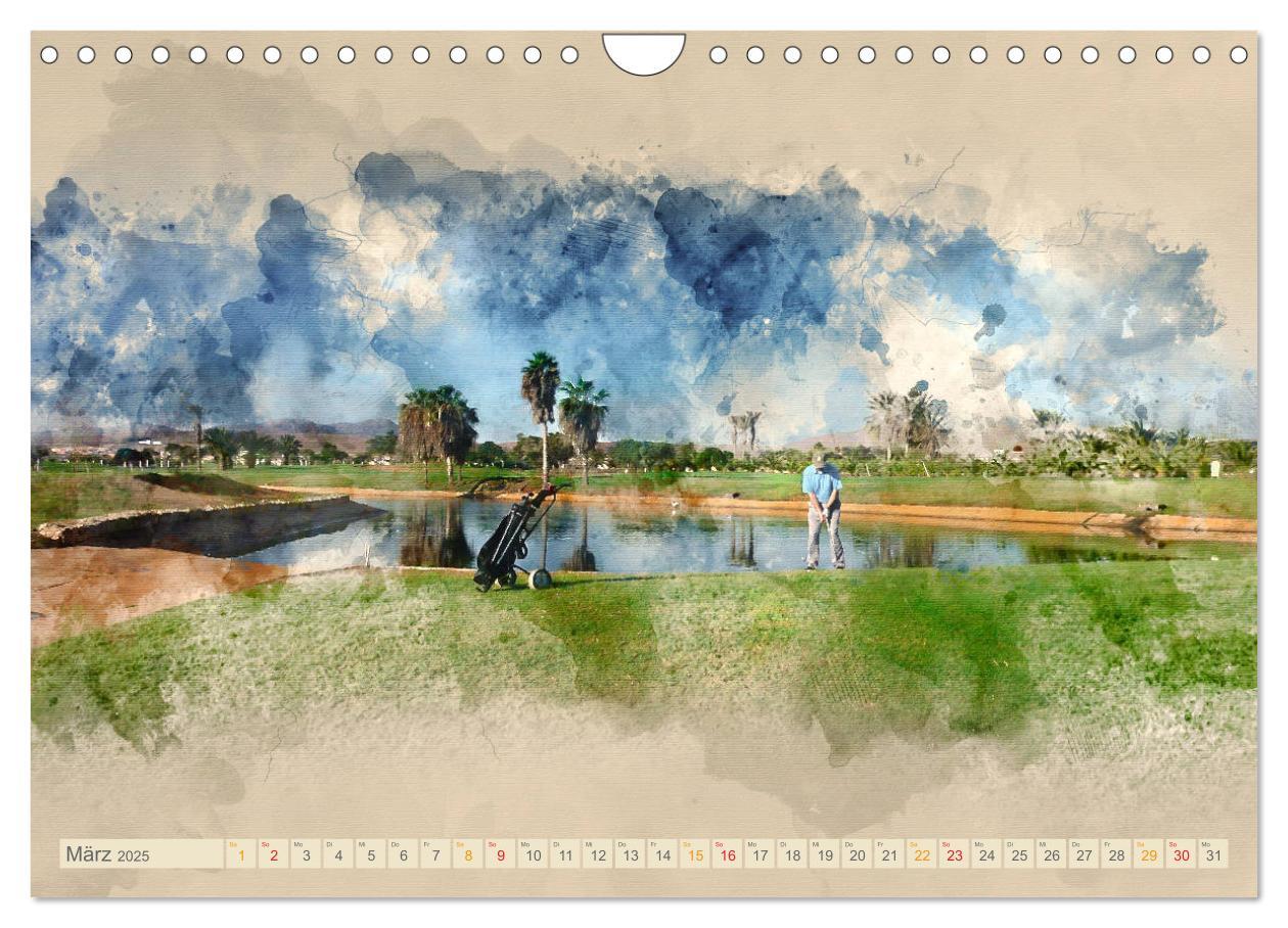 Bild: 9783435420568 | Ich liebe Golf (Wandkalender 2025 DIN A4 quer), CALVENDO...