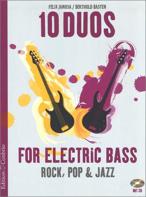 Cover: 9783905847956 | 10 Duos for Electric Bass | Felix Janosa_Berthold Basten | Broschüre