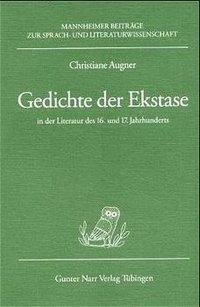 Cover: 9783823356493 | Gedichte der Ekstase in der Literatur des 16.und 17.Jahrhunderts