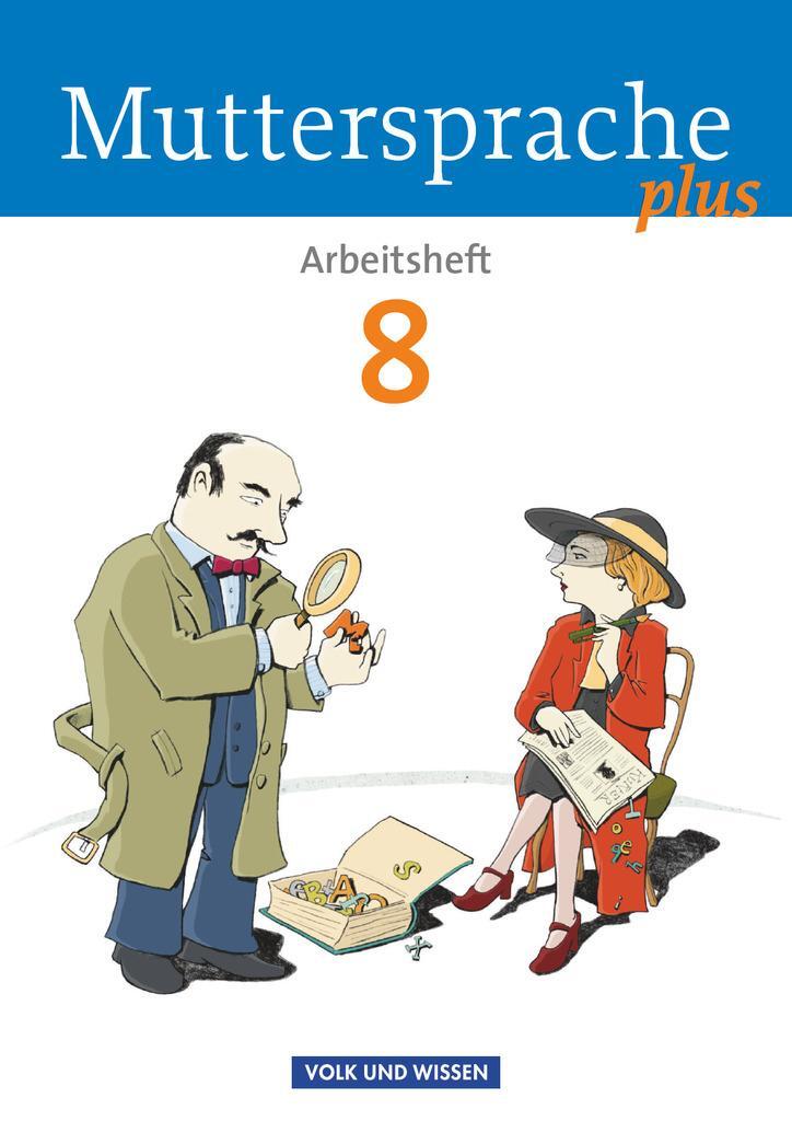 Cover: 9783060629947 | Muttersprache plus 8. Schuljahr. Arbeitsheft für Berlin,...