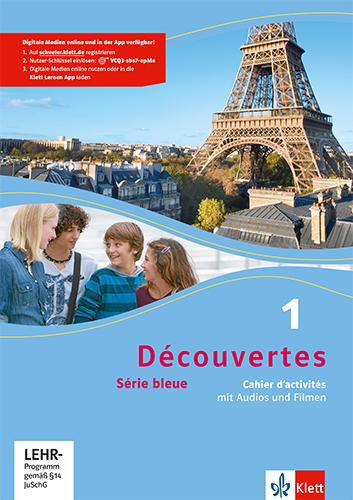 Cover: 9783126221160 | Découvertes Série bleue 1. Cahier d'activités mit Audios und Filmen...