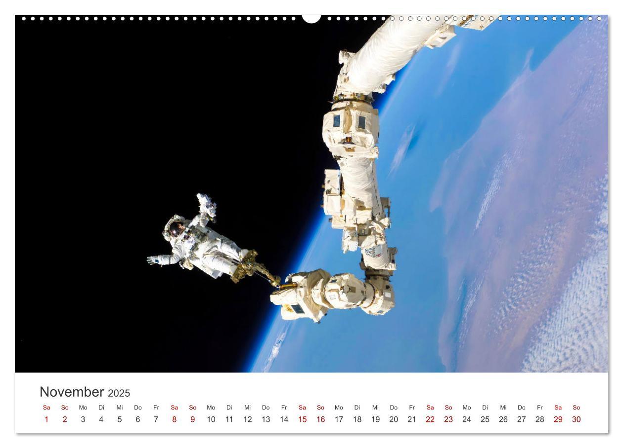 Bild: 9783457181690 | Astronauten - Menschen im Weltall (Wandkalender 2025 DIN A2 quer),...