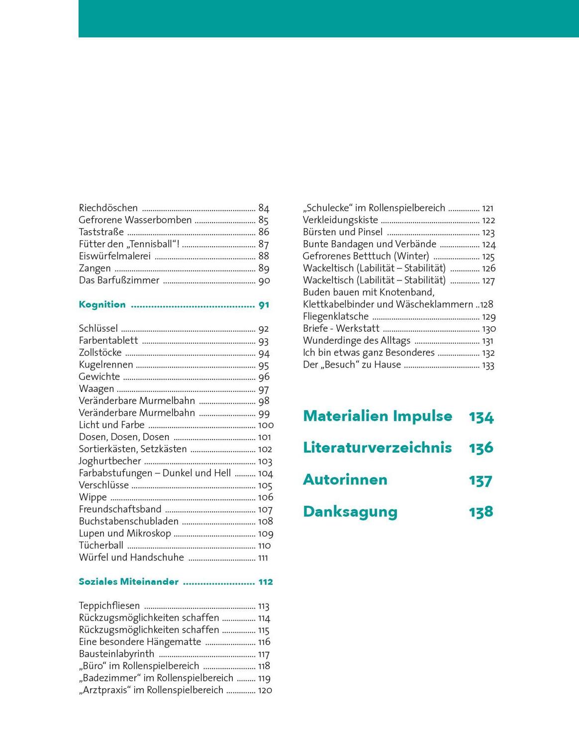 Bild: 9783960463412 | Das Freispielbuch | Bildungsanregende Impulse für die Freispielzeit