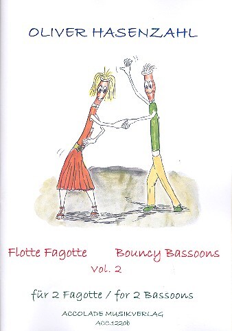 Cover: 9790501357222 | Flotte Fagotte Band 2 für 2 Fagotte Spielpartitur | Oliver Hasenzahl