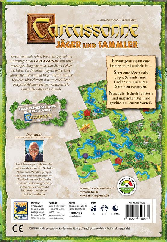 Bild: 4015566018419 | Carcassonne Jäger und Sammler | Klaus-Jürgen Wrede | Spiel | HIGD0505