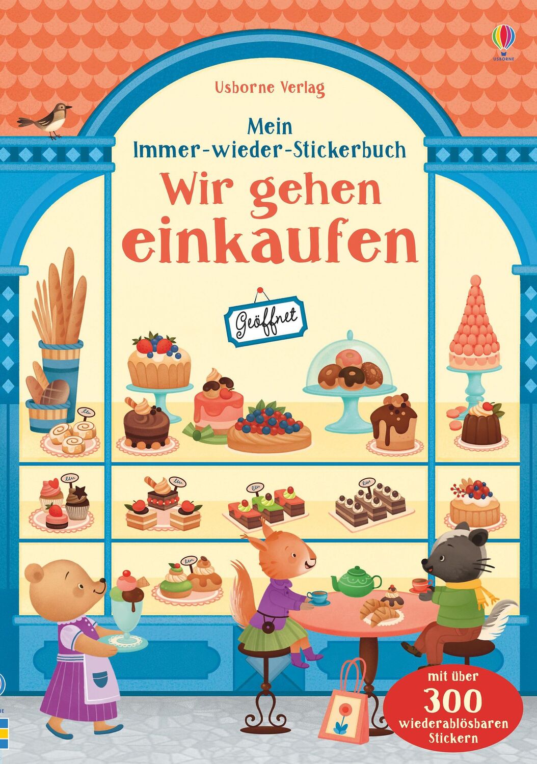 Cover: 9781789411706 | Mein Immer-wieder-Stickerbuch: Wir gehen einkaufen | Abigail Wheatley