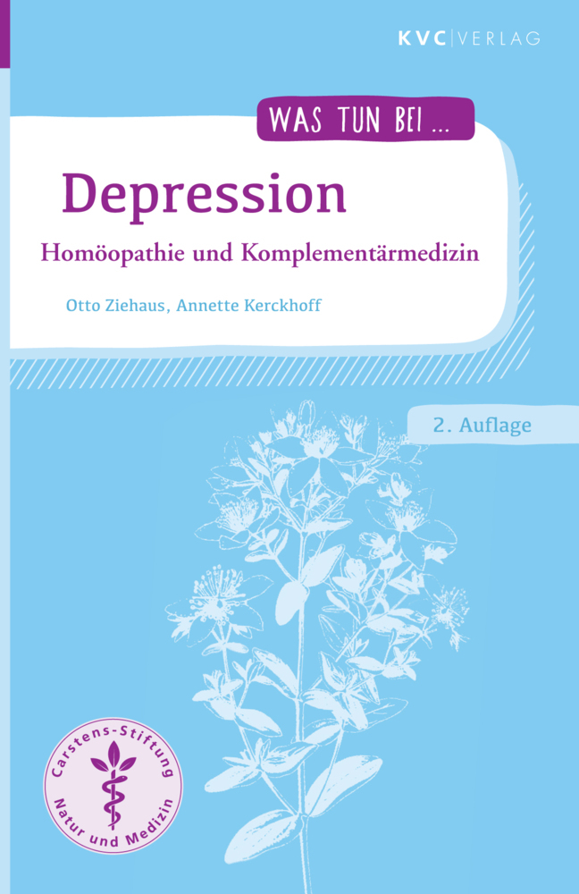 Cover: 9783945150641 | Depression | Homöopathie und Komplementärmedizin | Ziehaus (u. a.)