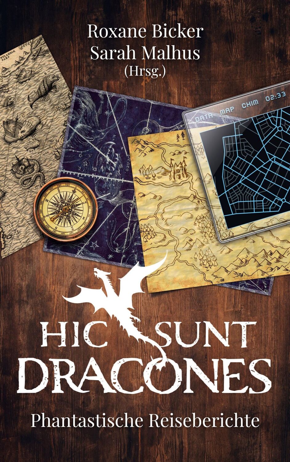 Cover: 9783755708728 | Hic sunt Dracones | Phantastische Reiseberichte | Bicker (u. a.)