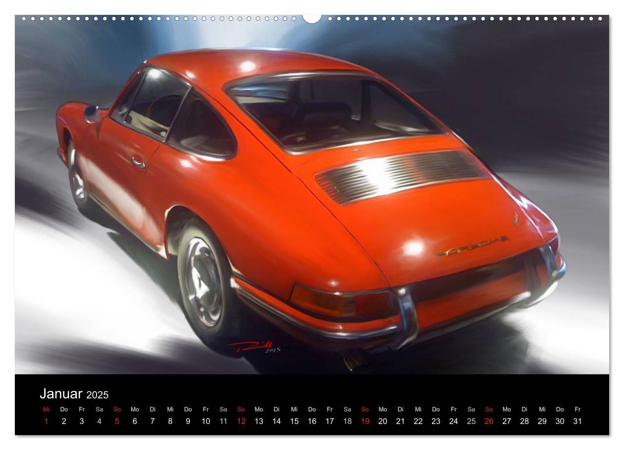 Bild: 9783435498444 | Porsche inspired Artwork by Reinhold Art´s (Wandkalender 2025 DIN...