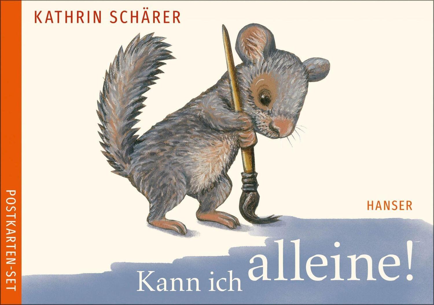 Cover: 9783446281158 | Kann ich alleine! Postkarten-Set | Kathrin Schärer | Taschenbuch