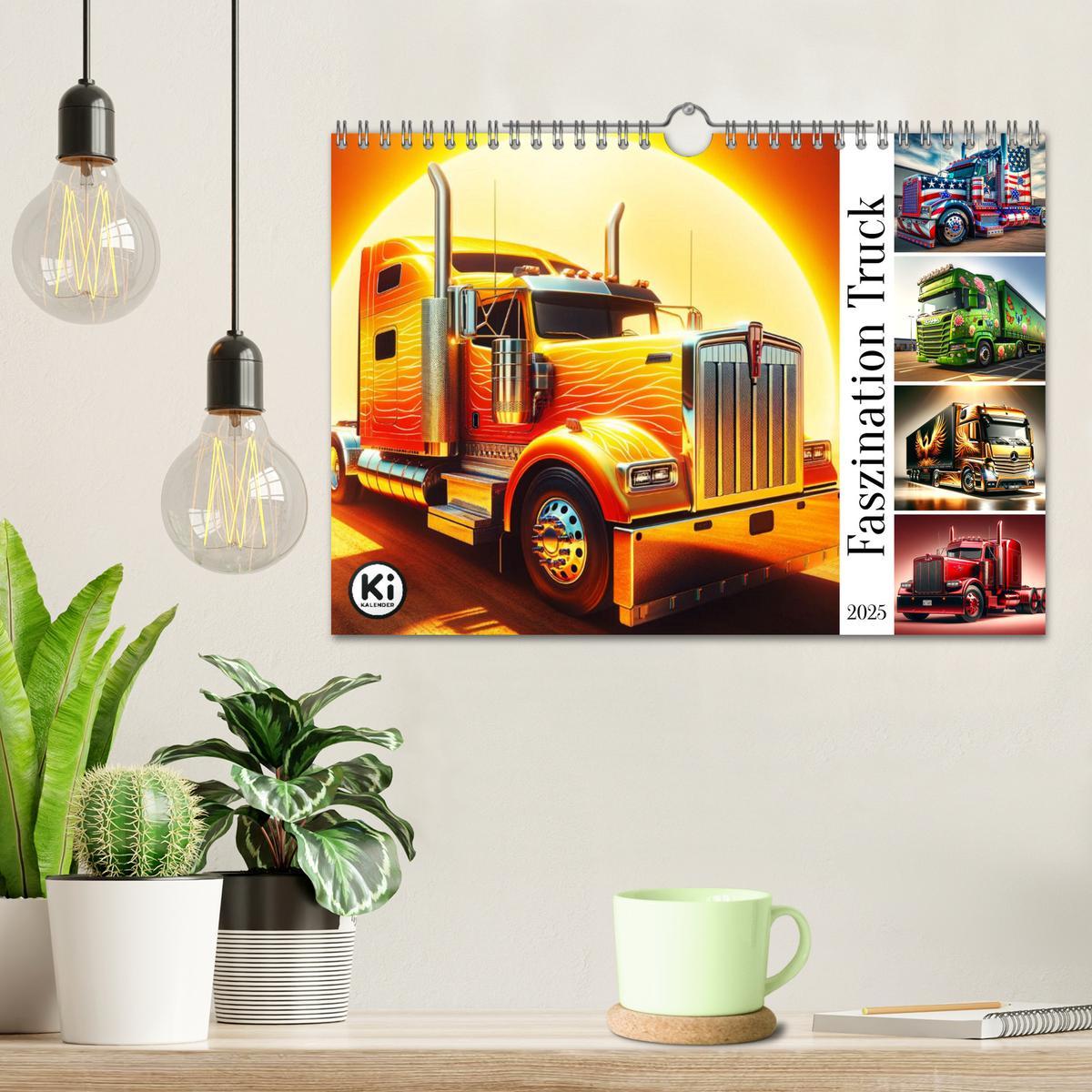 Bild: 9783383770074 | Faszination Truck: KI-Designs von Lack und Leistung (Wandkalender...