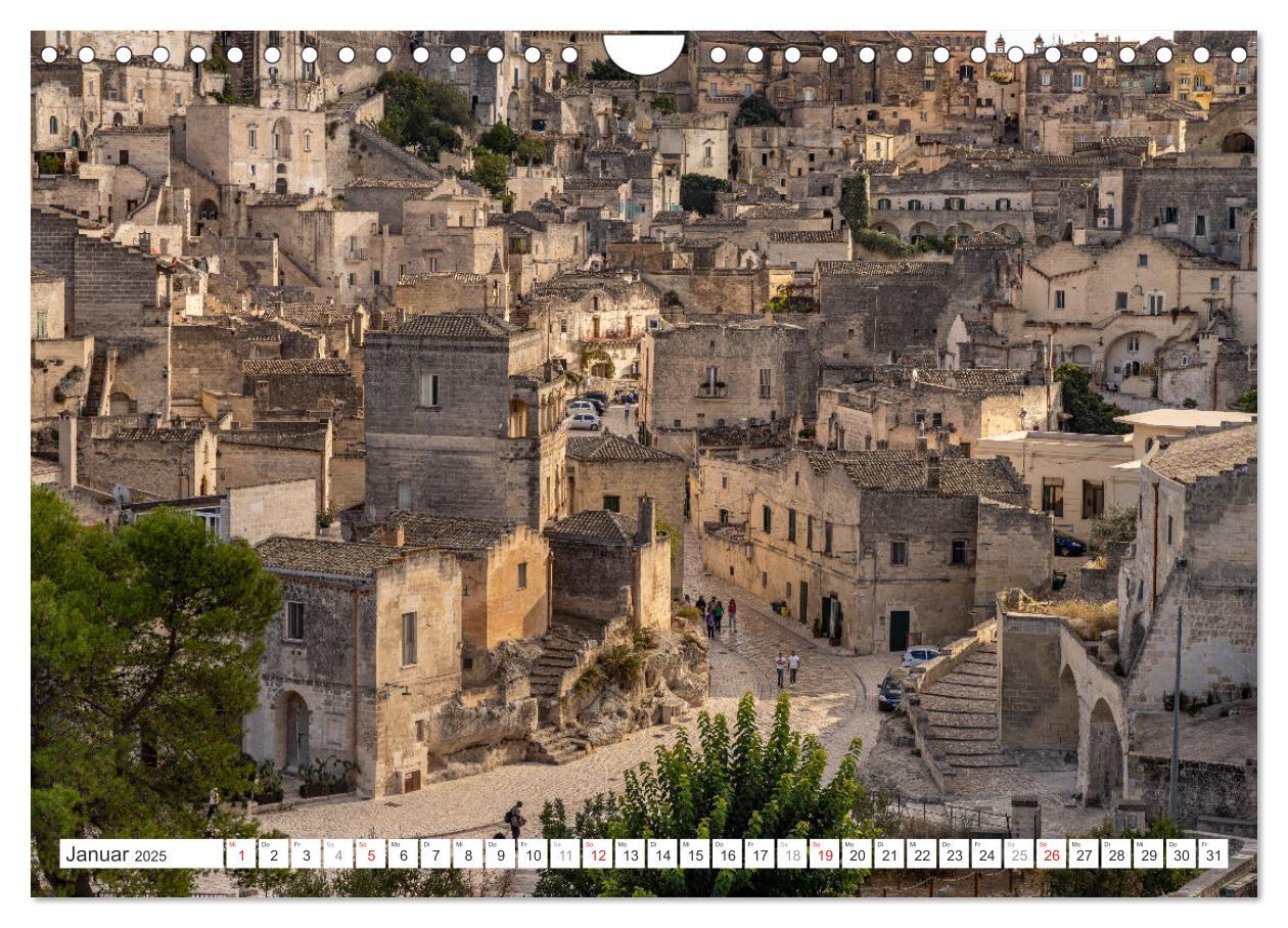 Bild: 9783457226636 | Italiens Welterbe Matera (Wandkalender 2025 DIN A4 quer), CALVENDO...