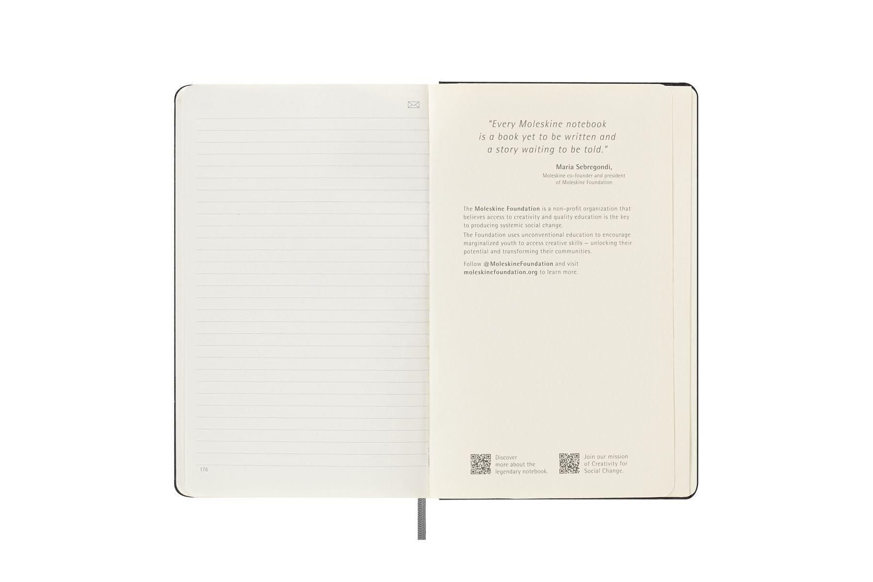 Bild: 8056420859218 | Moleskine Smart Notizbücher, Large/A5, Liniert, Fester Einband,...