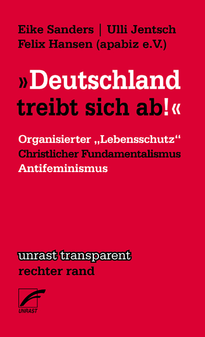 Cover: 9783897711211 | "Deutschland treibt sich ab" | Eike Sanders (u. a.) | Taschenbuch